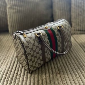 AUTHENTIC Gucci Boston Bag - Sherry Line